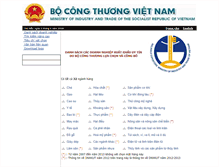 Tablet Screenshot of dnxnk.moit.gov.vn